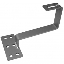 STAFFA CON PIASTRA IN ACCIAIO ZINCATO A CALDO PER TEGOLE PORTOGHESI SPESSORE 6MM - ORBIS SFP/P product photo