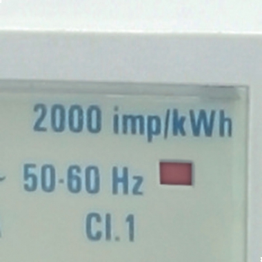 CONTATORE MONOFASE ENERGIA ATTIVA 2 MODULI 32A INSERZIONE DIRETTA DISPLAY DIGITALE LAMPEGGIO LED 0.5WH/IMP - ORBIS CONTAXD/3221SO product photo Photo 02 3XL