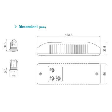 DICROMAT MICRO RIVELATORE DI MOVIMENTO DA INCASSO, RILEVAMENTO: ANGOLO 360°, DIAMETRO 4M AD ALTEZZA 2.5M, 230V - ORBIS OB133612 product photo Photo 02 3XL