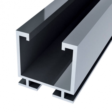 PROFILO IN ALLUMINIO PER SOSTEGNO MODULI FOTOVOLTAICI CON GUIDA LUNGHEZZA 3.4M - ORBIS EASY+ product photo Photo 01 3XL