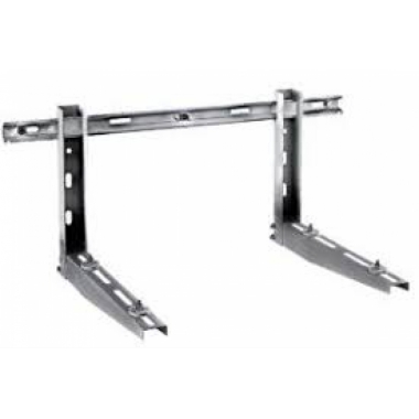 STAFFA SUPPORTO NON PREMONTATA PER UNITÀ ESTERNE CERTIFICATA TUV CON BARRA PER REGOLAZIONE E LIVELLA PORTATA MASSIMA A COPPIA 100KG - ORBIS MB100/420LIV product photo Photo 01 3XL