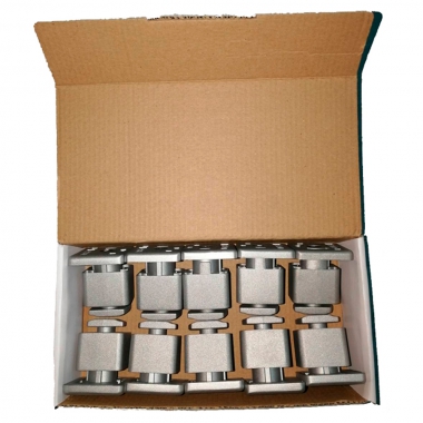 MORSETTO UNIVERSALE PREASSEMBLATO FISSAGGIO MODULI USO DA CENTRALE O TERMINALE COLORE ALLUMINIO SPESSORI MODULI AMMESSI 30MM-50MM - ORBIS MPU/P3052 product photo Photo 02 3XL