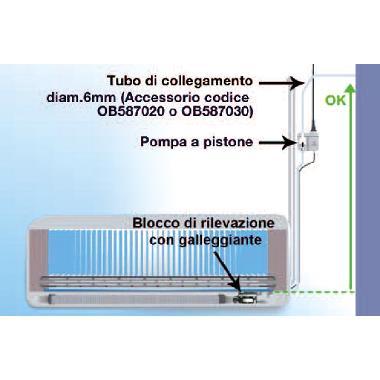 POMPA SCARICO CONDENSA 10LITRI/ORA - ORBIS OLA/10 - ORBIS OLA/10 product photo Photo 03 3XL