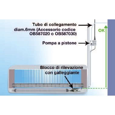 POMPA SCARICO CONDENSA 10LITRI/ORA - ORBIS OLA/10 - ORBIS OLA/10 product photo Photo 02 3XL