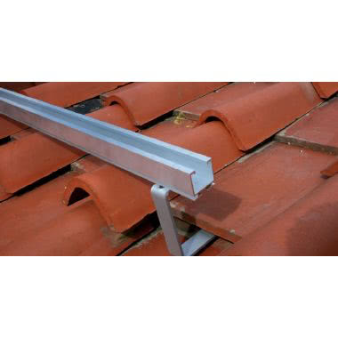 PROFILO IN ALLUMINIO PER SOSTEGNO MODULI FOTOVOLTAICI CON GUIDA LUNGHEZZA 3.4M - ORBIS EASY+ product photo Photo 04 3XL