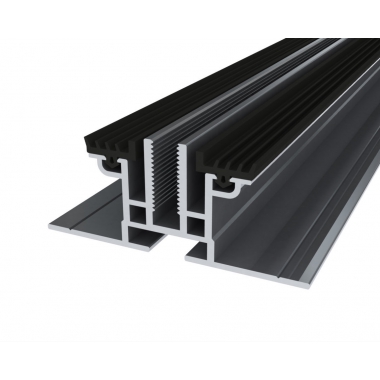 PROFILO DI BASE IN ALLUMINIO PER FISSAGGIO SU PENSILINA CON GUARNIZIONI PER IMPERMEABILIZZAZIONE LUNGHEZZA 5.1M EASY CLAMP BS ALLUMINIO - ORBIS OB620045 product photo Photo 01 3XL