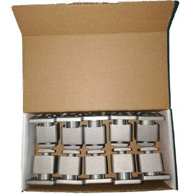 MORSETTO UNIVERSALE PREASSEMBLATO FISSAGGIO MODULI USO DA CENTRALE O TERMINALE COLORE ALLUMINIO SPESSORI MODULI AMMESSI 30MM-50MM - ORBIS MPU/P3052 product photo Photo 04 3XL