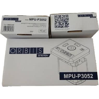 MORSETTO UNIVERSALE PREASSEMBLATO FISSAGGIO MODULI USO DA CENTRALE O TERMINALE COLORE ALLUMINIO SPESSORI MODULI AMMESSI 30MM-50MM - ORBIS MPU/P3052 product photo Photo 06 3XL