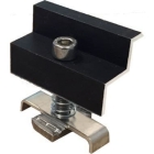 MPT-P36NE MORSETTO TERMINALE PREASSEMBLATO FISSAGGIO MODULI, COLORE NERO, SPESSORI MODULI AMMESSI 35MM-36MM - ORBIS OB621355 product photo