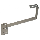 SFP-C STAFFA CON PIASTRA IN ACCIAIO ZINCATO A CALDO PER TEGOLE ROMANE, SPESSORE 6MM - ORBIS SFP/C product photo