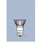 OSRAM PAR5P16BLE27B - OSR PAR5P16BLE27B - PARATHOM® PAR16 - Blu - OSRAM PAR5P16BLE27B - OSRAM PAR5P16BLE27B product photo