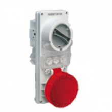 PRESE CON INTERRUTTORE DI BLOCCO  E BASE PORTAFUSIBILI IP65 3P+T 63A 380V - PALAZZOLI 480336 product photo