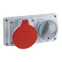 PRESA INC.IBL.ORIZZ.3P+N+T 16A 400V IP44 - PALAZZOLI 493146 - PALAZZOLI 493146 product photo