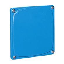 COPERCHIO BASSO CIECO 185X185MM ALLUM.IP67 - PALAZZOLI 515300 - PALAZZOLI 515300 product photo