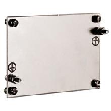 PIASTRA DI FONDO ACCIAIO X CASS. UNI B19 - PALAZZOLI 522019 - PALAZZOLI 522019 product photo