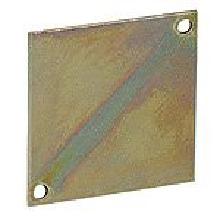 PIASTRA FONDO LAMIERA 185X92MM - PALAZZOLI 532715 - PALAZZOLI 532715 product photo