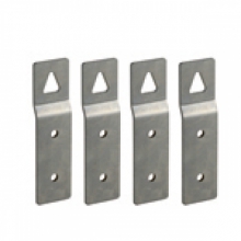 SET 4 STAFFE TAIS CUBE  PER FISSAGGIO ZINCATE - PALAZZOLI 550640 product photo
