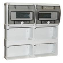 QUADRO 4 PRESA ORIZZ+2 CENTR. 9MD IP65 - PALAZZOLI 579640 - PALAZZOLI 579640 product photo