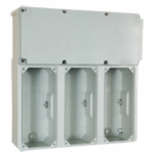 QUADRO CIECO 3 PRESE IP66 - PALAZZOLI 579723 product photo