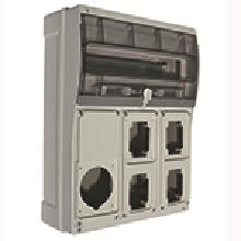 TOPTER QUADRO 4PR.+63A TRASP 16MOD IP66 - PALAZZOLI 579865 - PALAZZOLI 579865 product photo