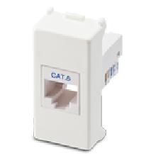 DOMOTER FR. PRESA RJ45 CAT 6 FTP 1 MOD - PALAZZOLI 630082 - PALAZZOLI 630082 product photo
