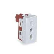 PRESA MODUL.2P+T 10/16A 250V - PALAZZOLI 641216 - PALAZZOLI 641216 product photo