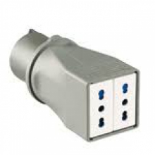 ADATTATORE CEE CON SPINA INDUSTRIALE - PALAZZOLI 740002 product photo