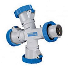 MOLTIPLICATORE INDUSTRIALE CEE PRESA 16A 230V IP67 - PALAZZOLI 753126 product photo