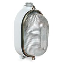 RINO-PLAF.OVALE 60W E27 ALL.DIF.VETRO 1 PRESS.IP65 - PALAZZOLI 831071 - PALAZZOLI 831071 product photo