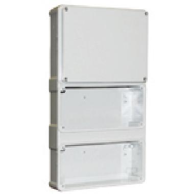 QUADRO 2 PR.ORIZZ.+ CASS.DERIV.IP55 - PALAZZOLI 579621 - PALAZZOLI 579621 product photo Photo 01 3XL