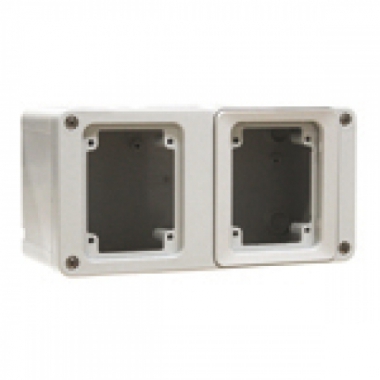 CASSETTA 2 PRESE TOPTER  IP55 - PALAZZOLI 579702 product photo Photo 01 3XL