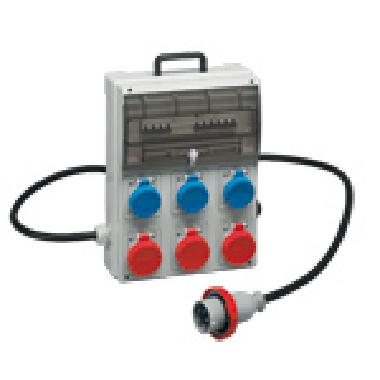 ASC 6 PRESE 16A 4-2P 2-3P IP66 - PALAZZOLI 670060 - PALAZZOLI 670060 product photo Photo 01 3XL