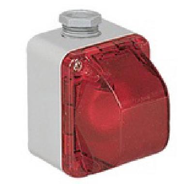 LAMP.SPIA IN CONT.TERMOPL.PAR.62X80X75MM TRAS.IP65 - PALAZZOLI 800063 - PALAZZOLI 800063 product photo Photo 01 3XL