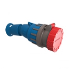 PRESE CON INTERRUTTORE DI BLOCCO IN TECNOPOLIMERO 16A 400V 3P+N+T - PALAZZOLI 410146 product photo