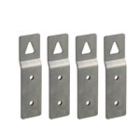 SET 4 STAFFE TAIS CUBE  PER FISSAGGIO ZINCATE - PALAZZOLI 550640 product photo