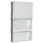 QUADRO 2 PR.ORIZZ.+ CASS.DERIV.IP55 - PALAZZOLI 579621 - PALAZZOLI 579621 product photo