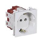 PRESA MODUL.2P+T 10/16A UNIVERS.250V - PALAZZOLI 643216 - PALAZZOLI 643216 product photo