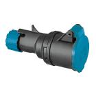 PRM MULTIMAX 2P+T 16A 6H IP44 N - PALAZZOLI 725126 - PALAZZOLI 725126 product photo