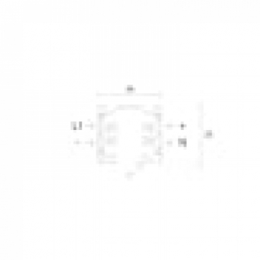 KIT SOSPENSIONE/ROSONE BINARIO NERO 2 METRI - PAN INTERNATIONAL-ALTATENSIONE 30211NV product photo Photo 01 3XL