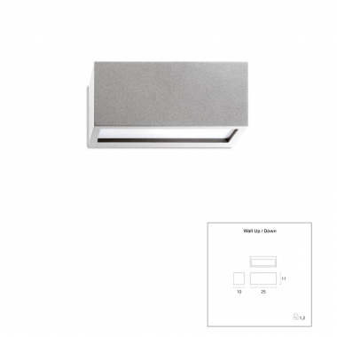 CONNECTION 2 LATI E27 18W GRIGIO IP54 - PAN INTERNATIONAL-ALTATENSIONE EST167 product photo Photo 02 3XL