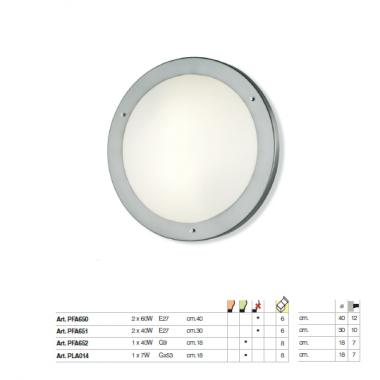 YUCA 40W G9 ACC.V.SATIN - PAN INTERNATIONAL-ALTATENSIONE PFA652 product photo Photo 01 3XL