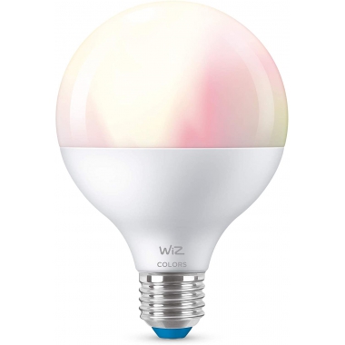 LAMPADA WIZ COLOR GLOBO SMERIGLIATA 75W E27 78635900 - PHILIPS CONSUMER LUMINARIES 75WGLOBOTW+RGB product photo Photo 01 3XL