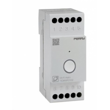INTERRUTTORE ORARIO CON CONNESSIONE WIFI, GIORNALIERO SETTIMANALE, 2 DIN 1 CONTATTO - PERRY ELECTRIC 1IOIOWF02 product photo