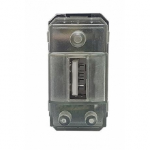 CARICABATTERIA PRESA DI ALIMENTAZIONE USB 2,4A 1 MODULO CIVILE UNIVERSALE COMPATIBILE - PERRY ELECTRIC 1MCUSB001 product photo