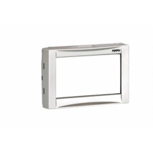 FRONTALINO FINITURA TE542 543 SILVER LUCIDO - PERRY ELECTRIC 1PAFT54243SL product photo