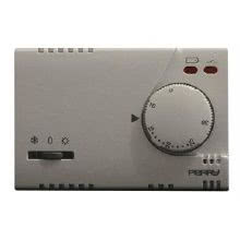 TERMOSTATO ELETTRONICO INCASSO COMANDO EST-OFF-INV 3VC PERRY - PERRY ELECTRIC 1TITE333/MC product photo