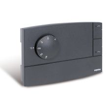 Perry 1TPTE500A serie Zefiro Termostato da parete elettronico con spia, antracite 230V, Dimensioni (LxPxH) 120 x 27.5 x 81 - PERRY ELECTRIC 1TPTE500A product photo