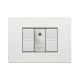 REGOLATORE DI LUCE TASTO BIANCO - PERRY ELECTRIC 1MCD001B product photo Photo 02 2XS