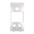 FRONTALE BIANCO BTICINO AXOLUTE - PERRY ELECTRIC 1PAFRM030LB product photo Photo 01 2XS