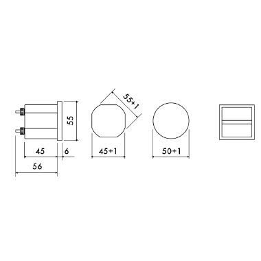 CONTATORE ORARIO 220 V AC - PERRY ELECTRIC 1CO2200 product photo Photo 02 3XL